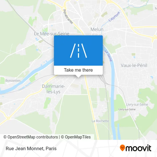 Rue Jean Monnet map