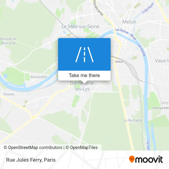 Rue Jules Ferry map
