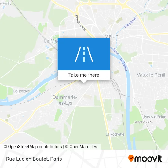 Rue Lucien Boutet map