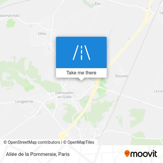 Allée de la Pommeraie map