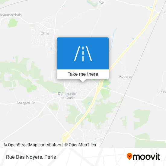 Rue Des Noyers map