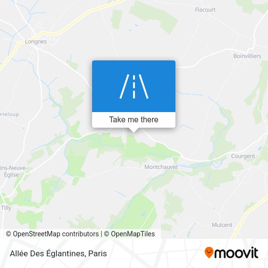 Allée Des Églantines map