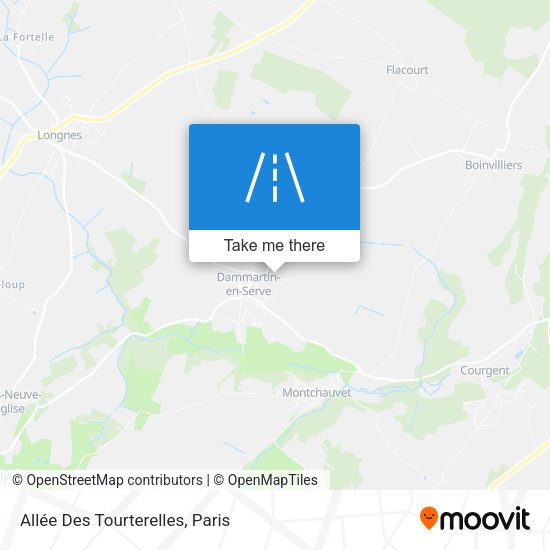 Allée Des Tourterelles map