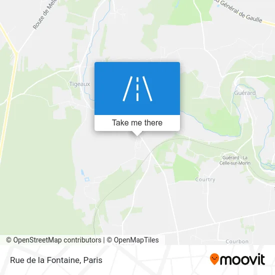 Rue de la Fontaine map