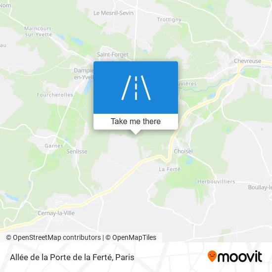 Allée De La Porte De La Ferté map