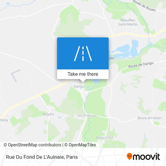 Rue Du Fond De L'Aulnaie map