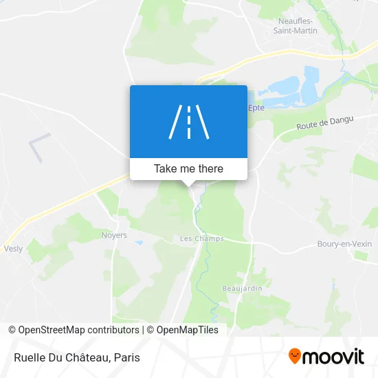 Ruelle Du Château map