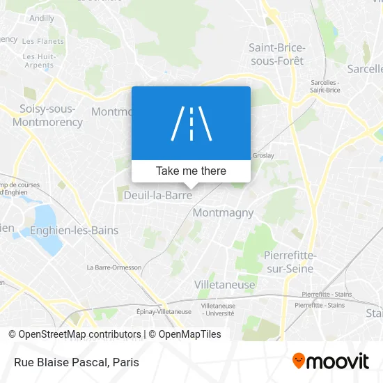 Rue Blaise Pascal map