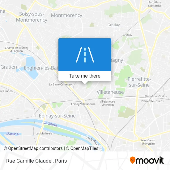 Rue Camille Claudel map