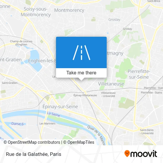 Rue de la Galathée map