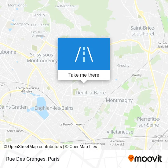 Rue Des Granges map