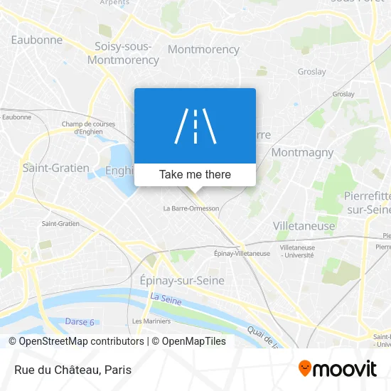 Rue du Château map