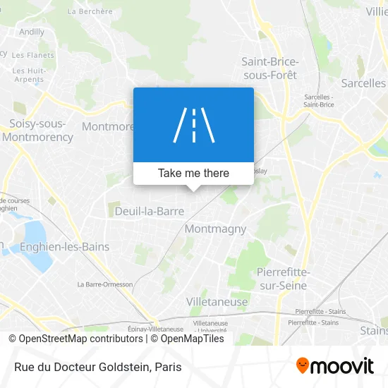 Rue du Docteur Goldstein map