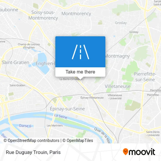 Rue Duguay Trouin map
