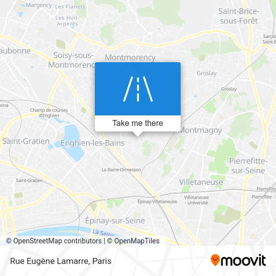 Rue Eugène Lamarre map