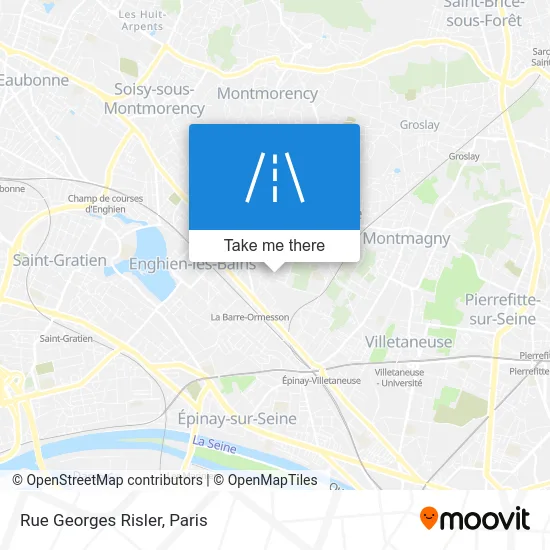 Rue Georges Risler map