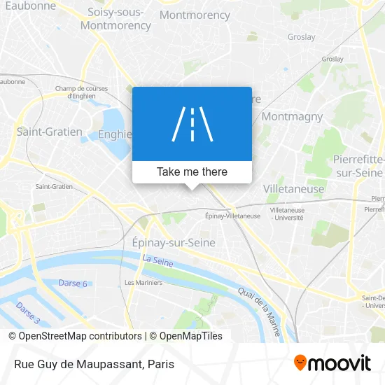 Rue Guy de Maupassant map