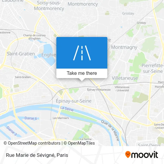 Rue Marie de Sévigné map