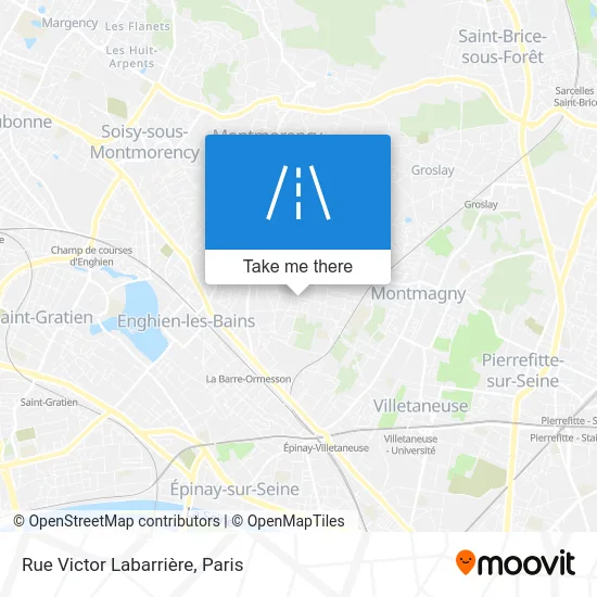 Rue Victor Labarrière map