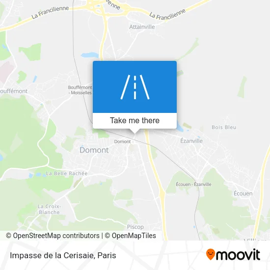 Impasse de la Cerisaie map