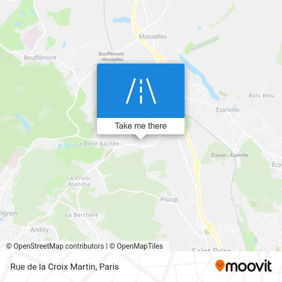 Rue de la Croix Martin map