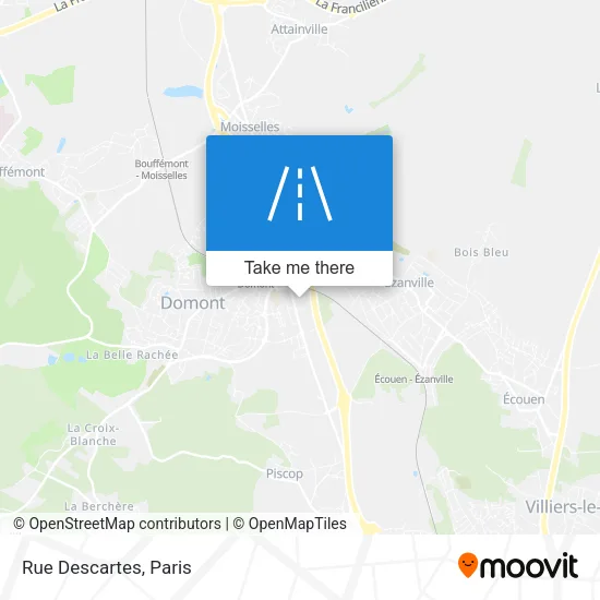 Rue Descartes map