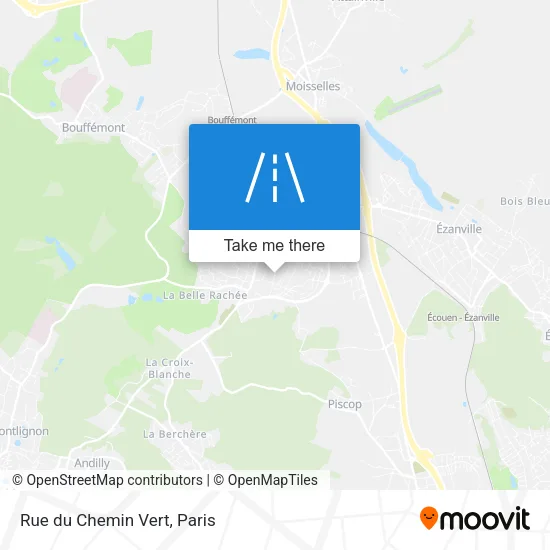 Rue du Chemin Vert map