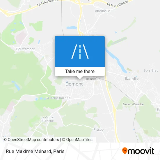 Rue Maxime Ménard map