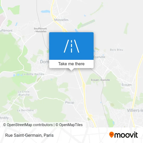 Rue Saint-Germain map