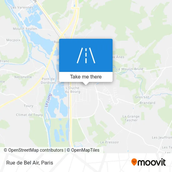 Rue de Bel Air map