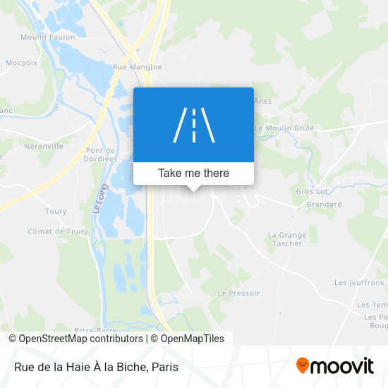 Rue de la Haie À la Biche map