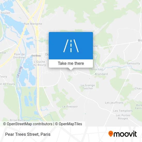 Rue Des Poiriers map