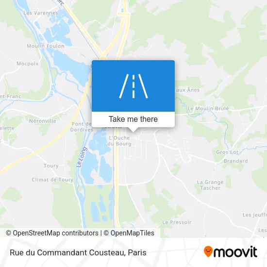 Rue du Commandant Cousteau map
