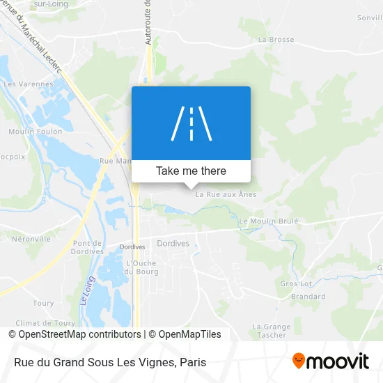 Rue du Grand Sous Les Vignes map