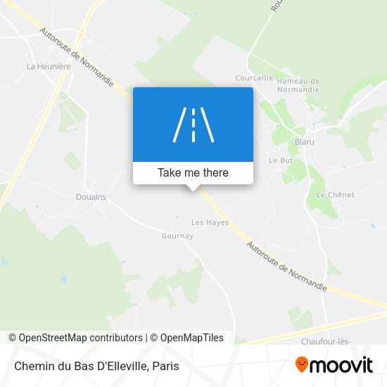 Chemin Du Bas D'Elleville map