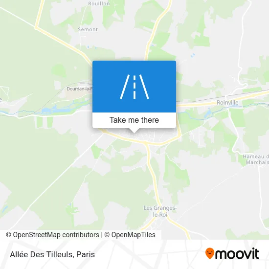 Allée Des Tilleuls map