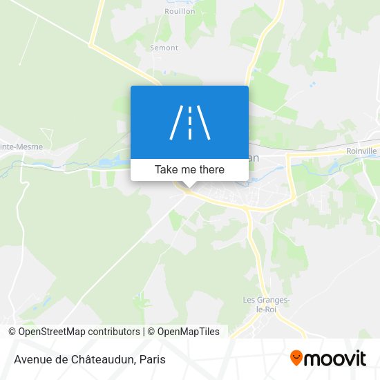 Avenue de Châteaudun map