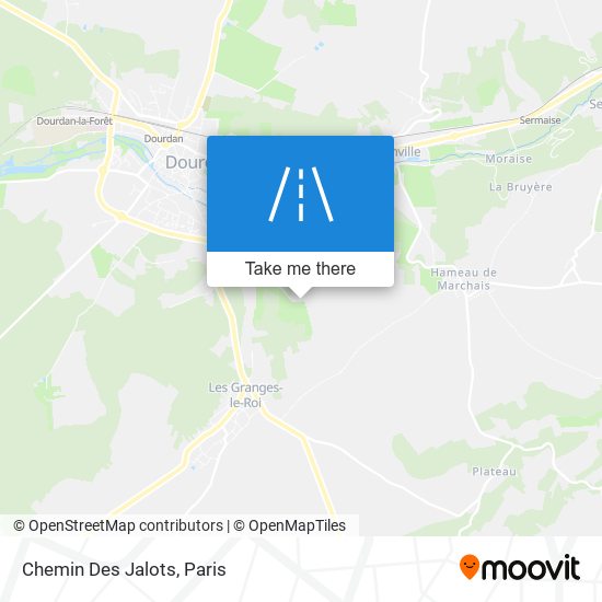 Chemin Des Jalots map