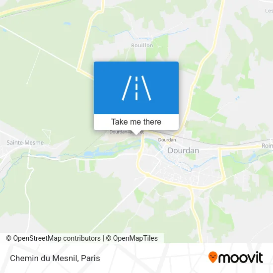 Chemin du Mesnil map