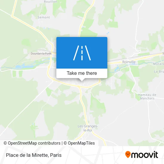 Place de la Mirette map