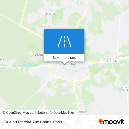 Rue du Marché Aux Grains map
