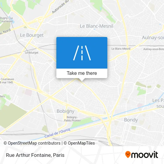 Rue Arthur Fontaine map