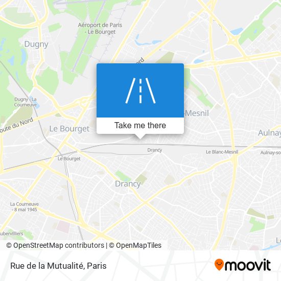 Rue de la Mutualité map