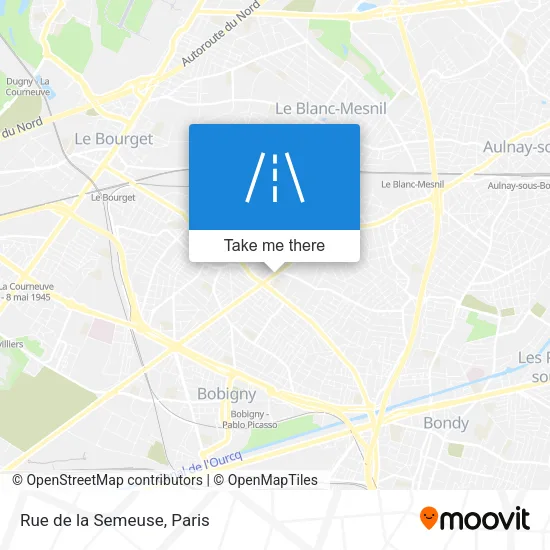 Rue de la Semeuse map