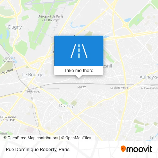 Rue Dominique Roberty map