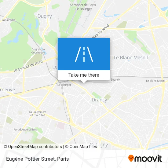 Rue Eugène Pottier map