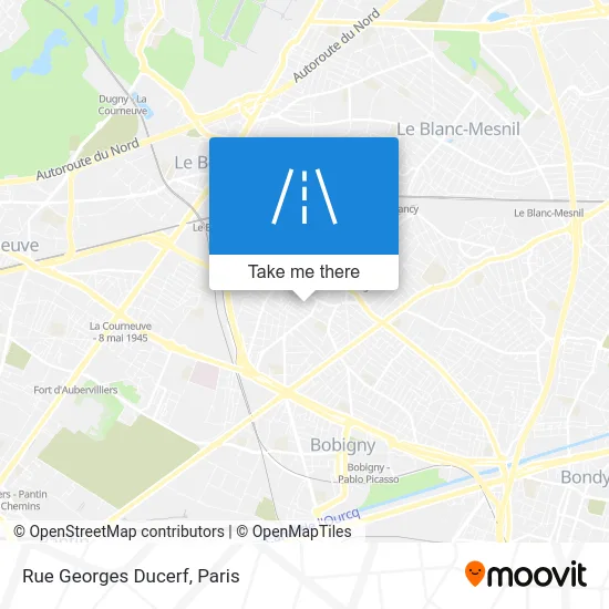Rue Georges Ducerf map