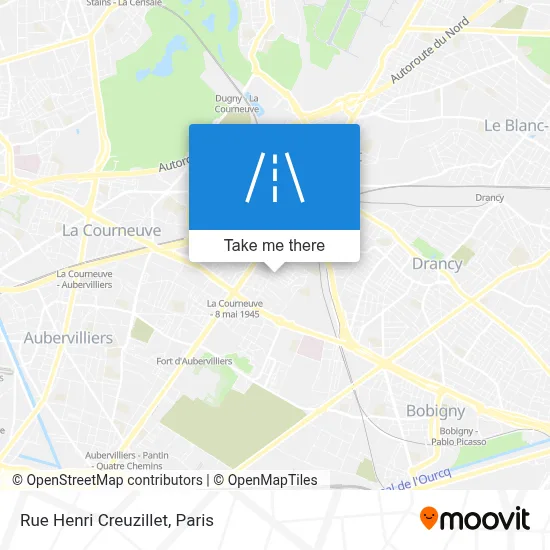 Rue Henri Creuzillet map