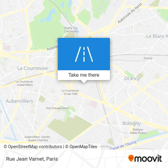 Rue Jean Varnet map