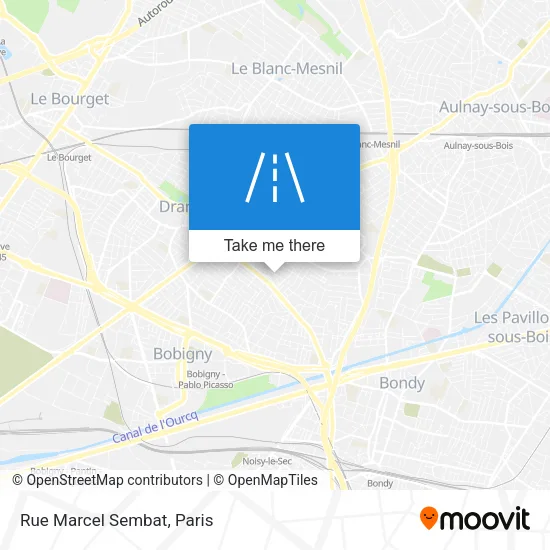 Rue Marcel Sembat map